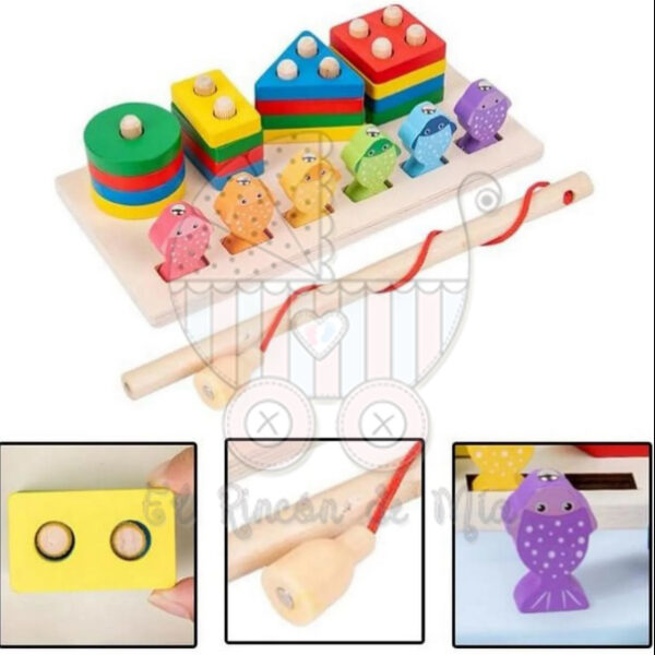 Pesca Mágnetica con juego de encaje multifuncional - Imagen 4