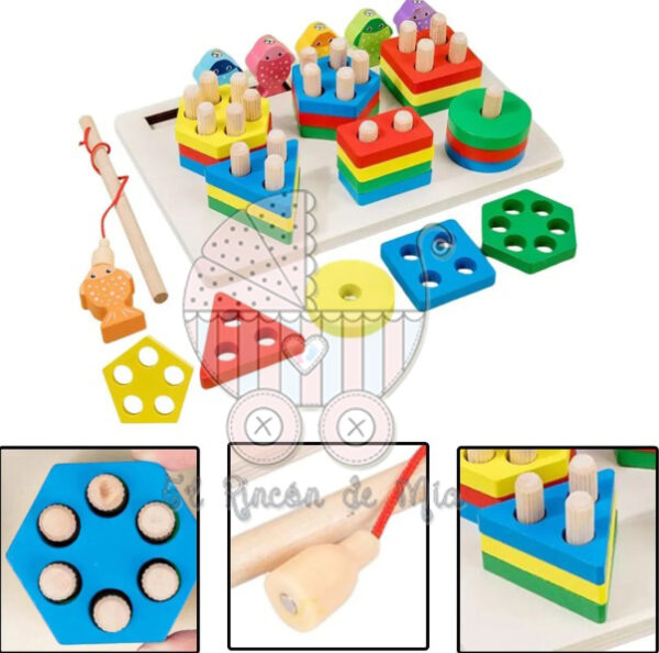 Pesca Mágnetica con juego de encaje multifuncional - Imagen 2