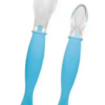 Pack de 2 Cucharas de Silicona para Bebés