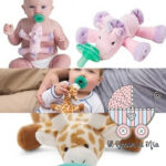 Peluche de apego con chupete