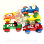 Autito de carrera de madera