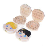 Caja de dientes de madera