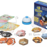 Juego de Mesa Cartas 3D Mirror Zoo Puzzle