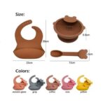 Pack de alimentación de silicona alimentaria