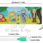 Rompecabezas Puzzle Sucesiones Didáctico Montessori