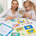 Rompecabezas con pizarra