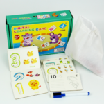 Juego Didáctico de Números – Aprendizaje Bilingüe en Inglés